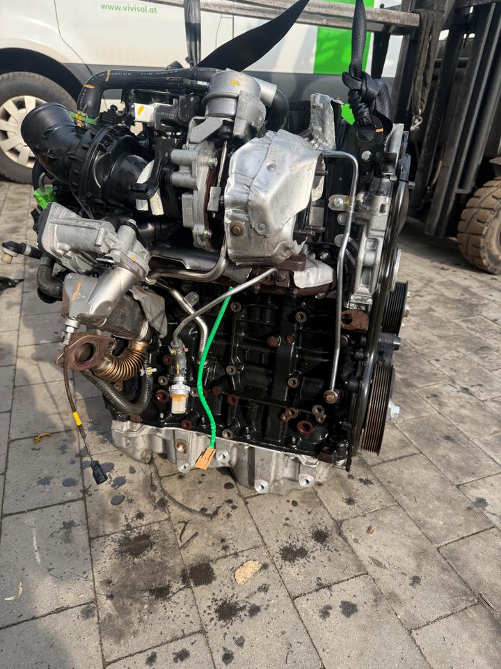 MOTOR NISSAN QASHQUAI X-TRAIL 1.6D R9M413 R9N414 BJ2018 KOMPLETT – Bild 2