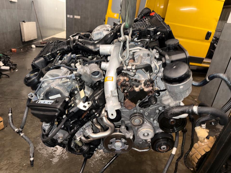 MOTOR MERCEDES W212 W204 CLS 642850 642834 BJ2014 KOMPLETT – Bild 3