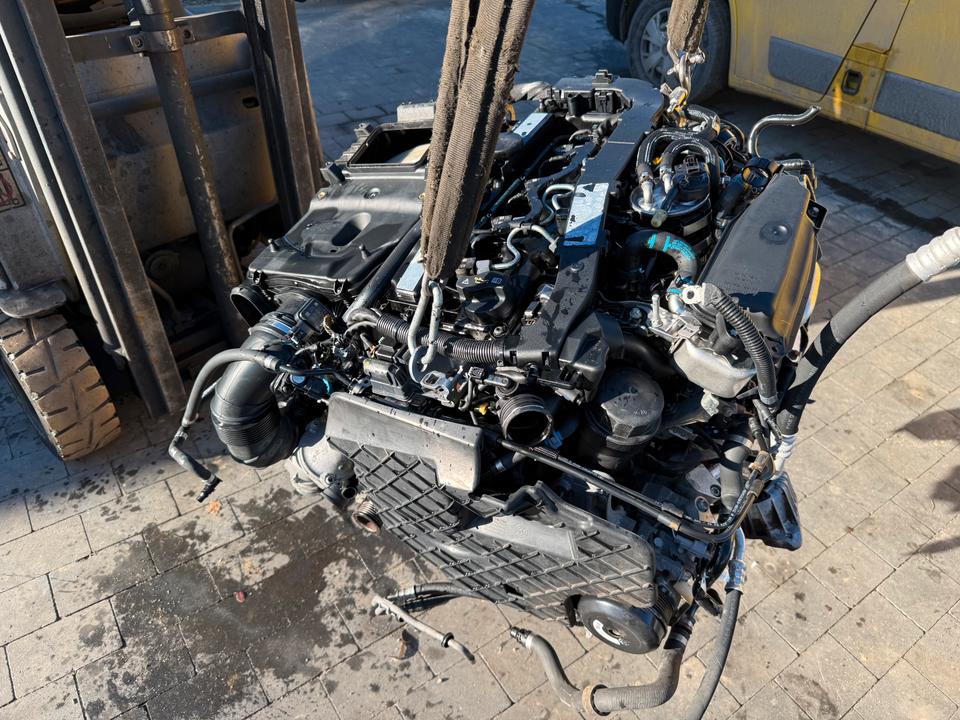 MOTOR MERCEDES W212 W204 2.2 CDI 651924 651911 170PS KOMPLETT