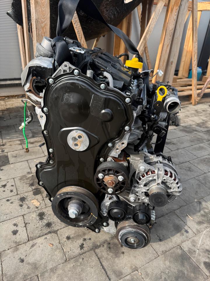 MOTOR NISSAN QASHQUAI X-TRAIL 1.6D R9M413 R9N414 BJ2018 KOMPLETT