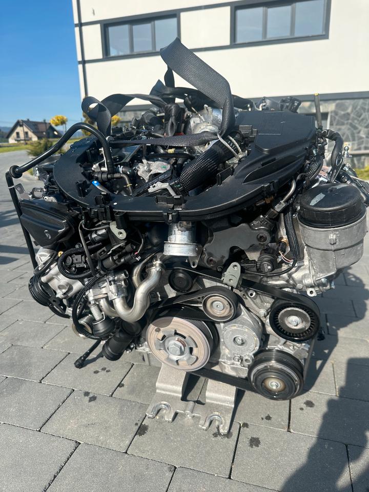 MOTOR MERCEDES W213 E350 3.0 CDI 258PS EU6 642855 KOMPLETT