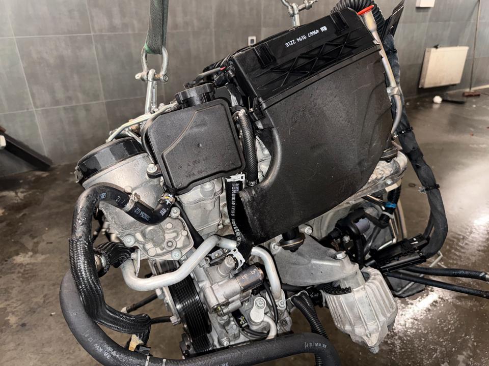 MOTOR MERCEDES W212 W204 CLS 642850 642834 BJ2014 KOMPLETT – Bild 4
