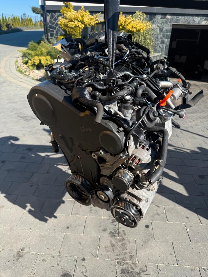 MOTOR VW SHARAN PASSAT GOLF 2.0 TDI CFF CFFB CFFC 140PS KOMPLETT – Bild 2